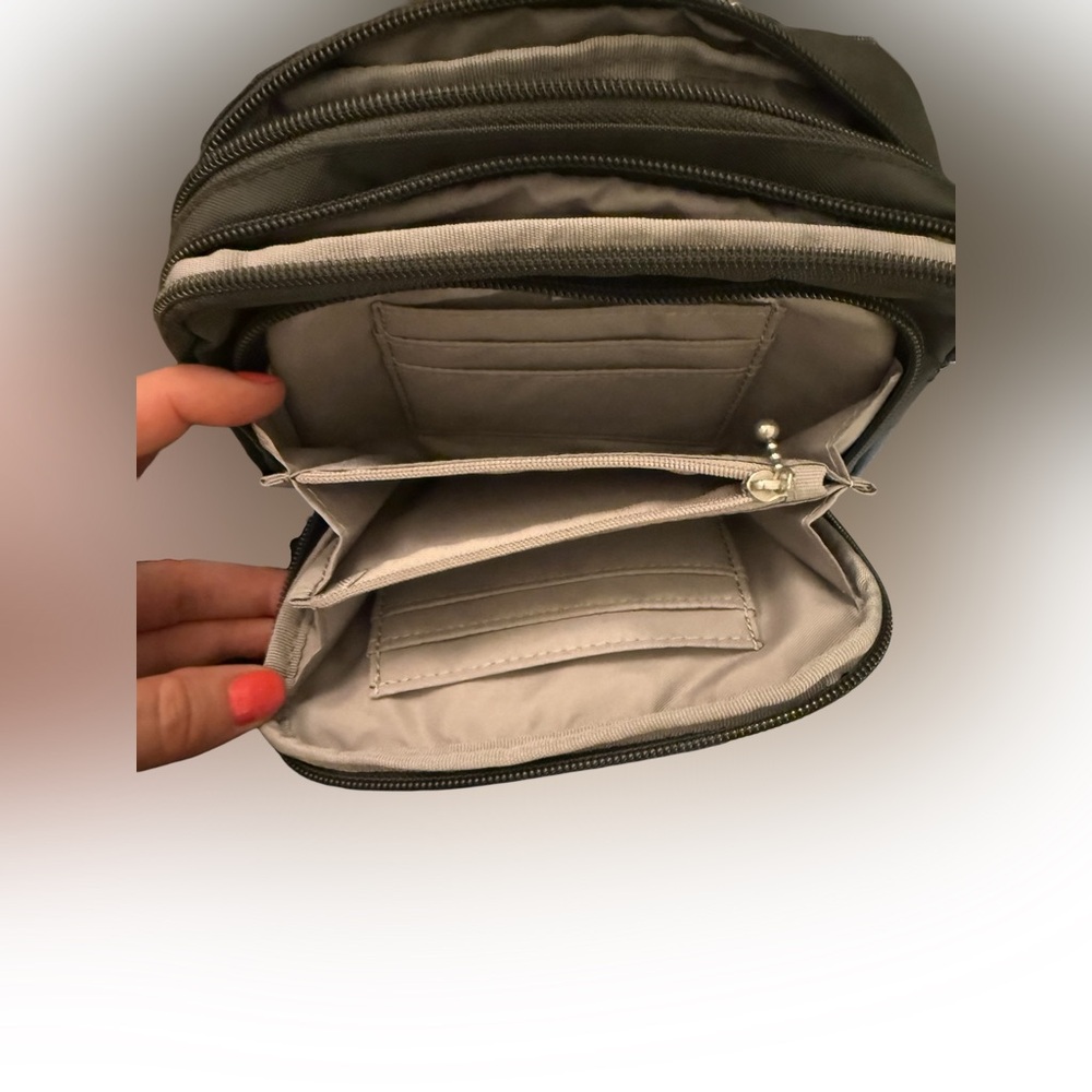 baggallini Gray Crossbody Bag – RFID Organizer - Picture 2 of 5
